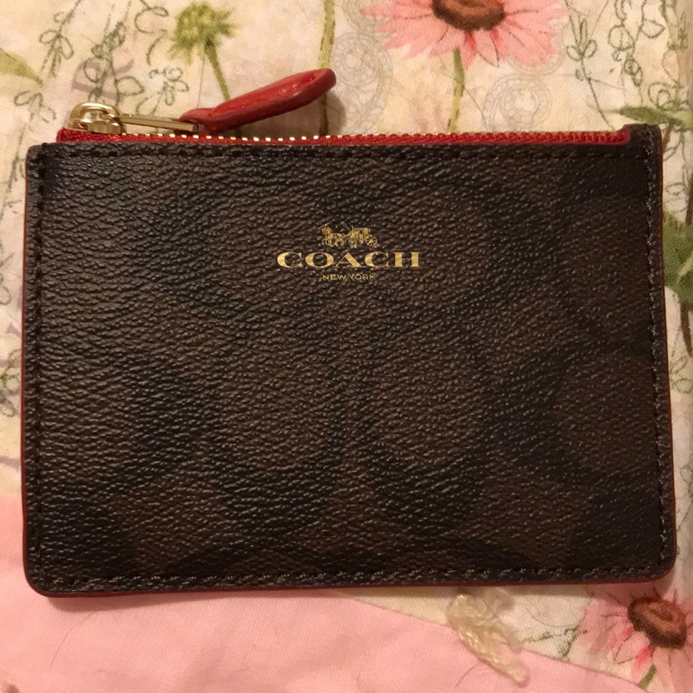 Coach Card Holder Wallet